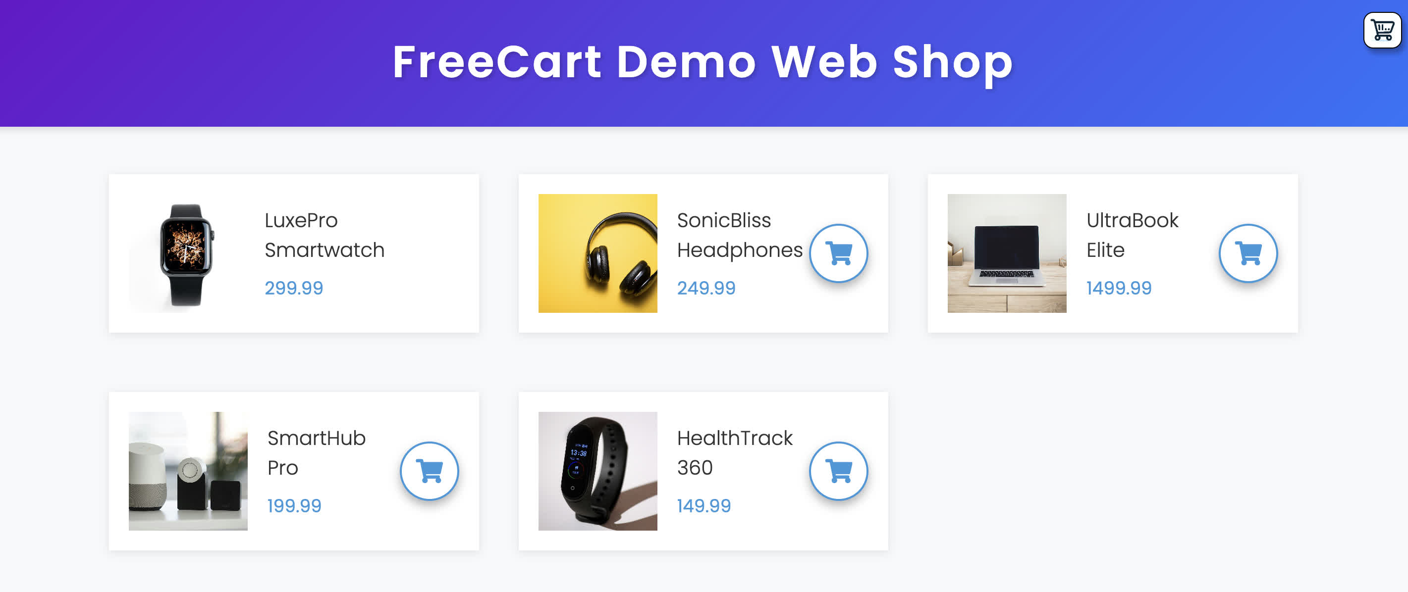 VipCart Demo Shop